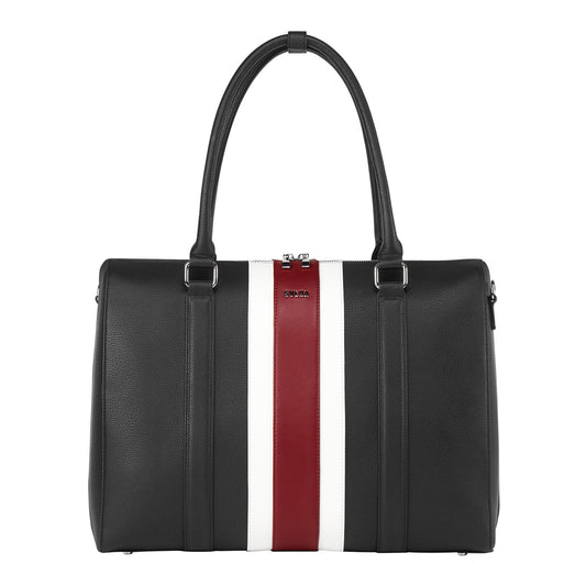 BB Red Stripe 15.6" Womens Laptopbag - Laptopbags.co.uk