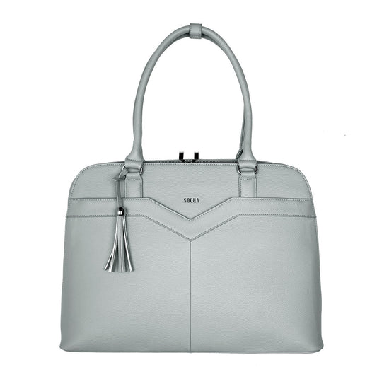 Couture Warm Grey 15.6 "Womens Laptop Tote - Laptopbags.co.uk