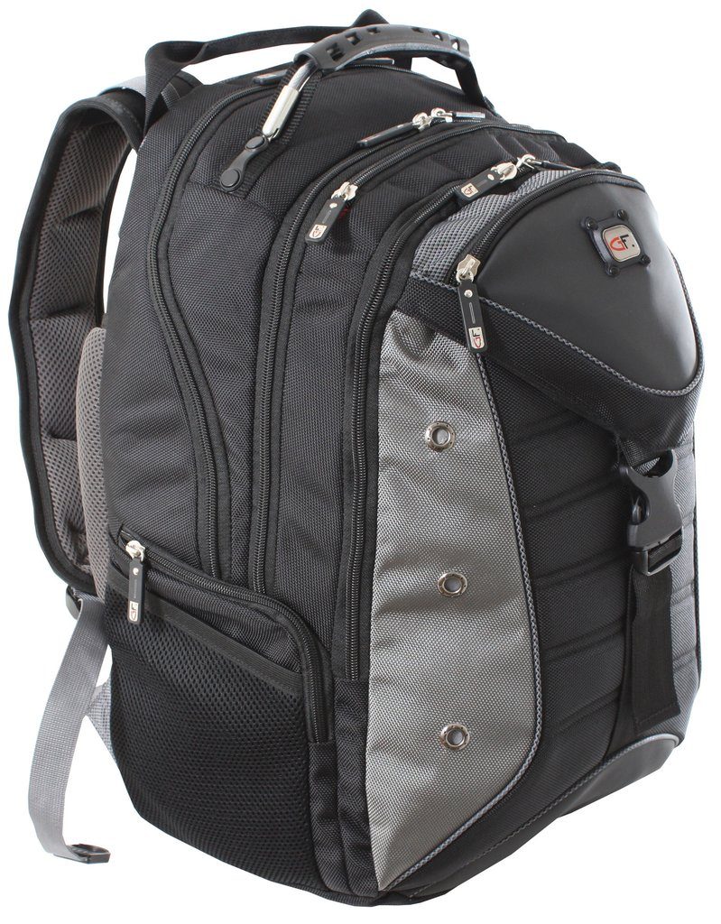 Gino Ferrari Inca 17" Laptop Backpack - Laptopbags.co.uk