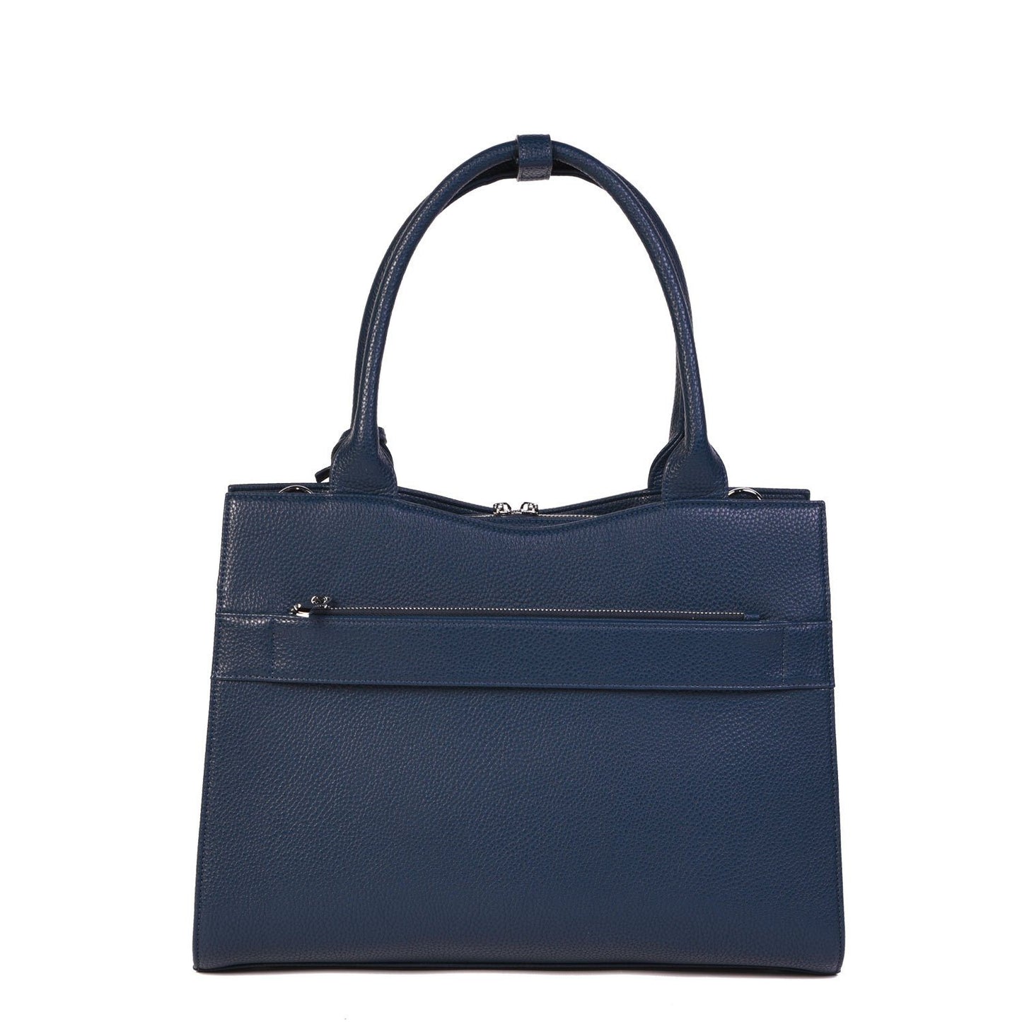 Navy Blue Midi 14″ Womens Laptop Tote - Laptopbags.co.uk