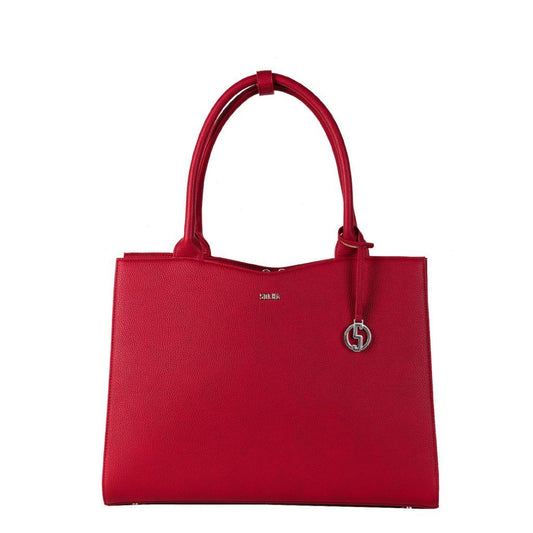 Cherry Red Midi 14″ Womens Laptop Tote - Laptopbags.co.uk